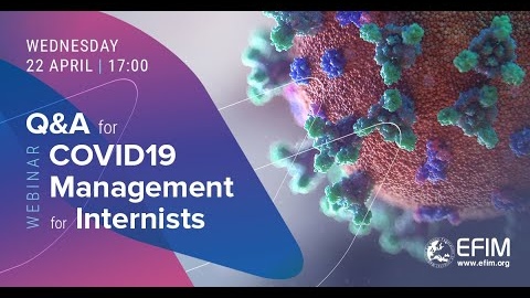 Q&A for COVID 19 Management for Internists-live discussions - 22 April